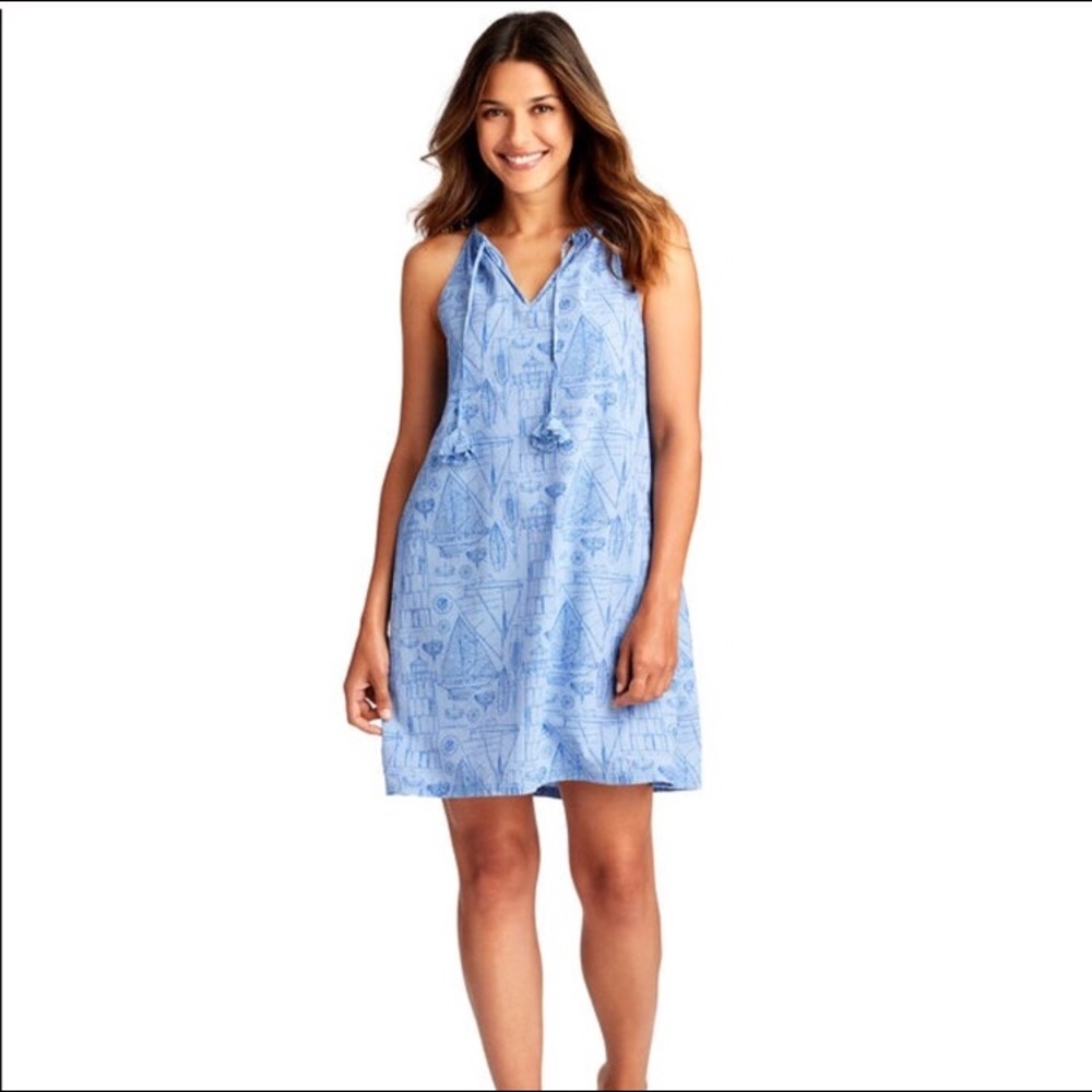 NWT Vineyard Vines Boat Schematic Coverup